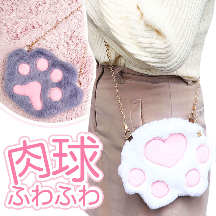 BACKYARD FAMILY「肉球 ショルダーバッグ 通販 サン宝石 ショルダーバック 斜めがけ 斜め掛け 肩掛けバッグ」|ショルダー・メッセンジャー|