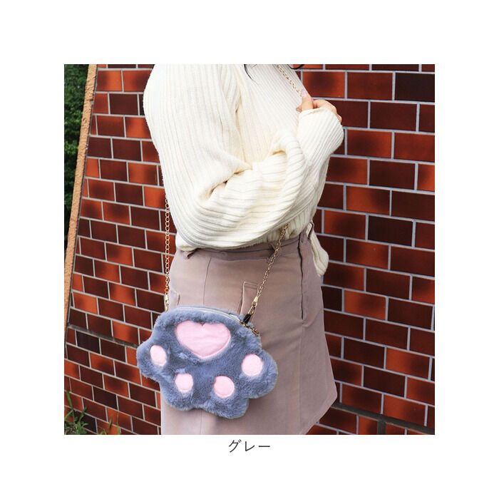 BACKYARD FAMILY「肉球 ショルダーバッグ 通販 サン宝石 ショルダーバック 斜めがけ 斜め掛け 肩掛けバッグ」|ショルダー・メッセンジャー|