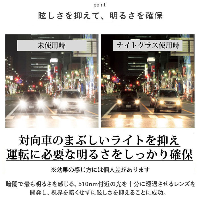 BACKYARD FAMILY「夜間 運転 サングラス メガネの上から 通販 運転用 クリップオン 跳ね上げ クリップオン型」|サングラス|