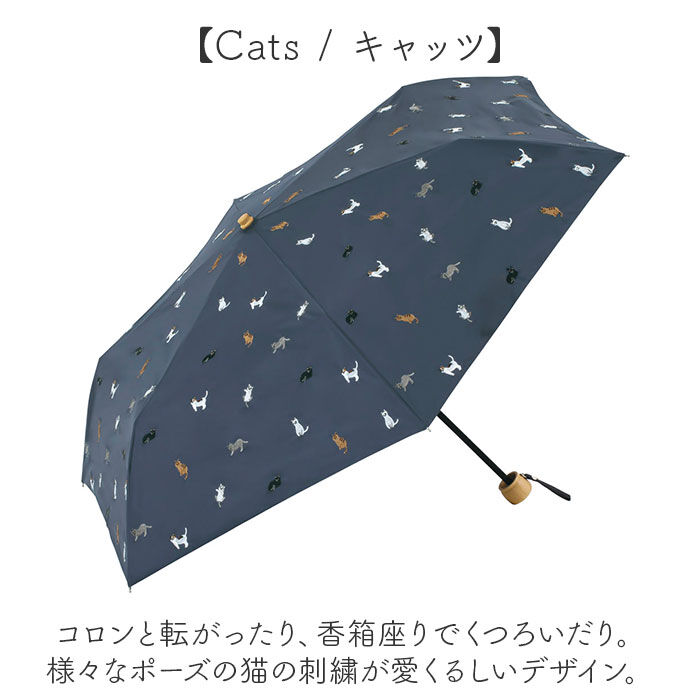 BACKYARD FAMILY「because ビコーズ 折りたたみ傘 通販 折り畳み傘 晴雨兼用傘 傘 カサ かさ 雨傘 日傘」|傘|