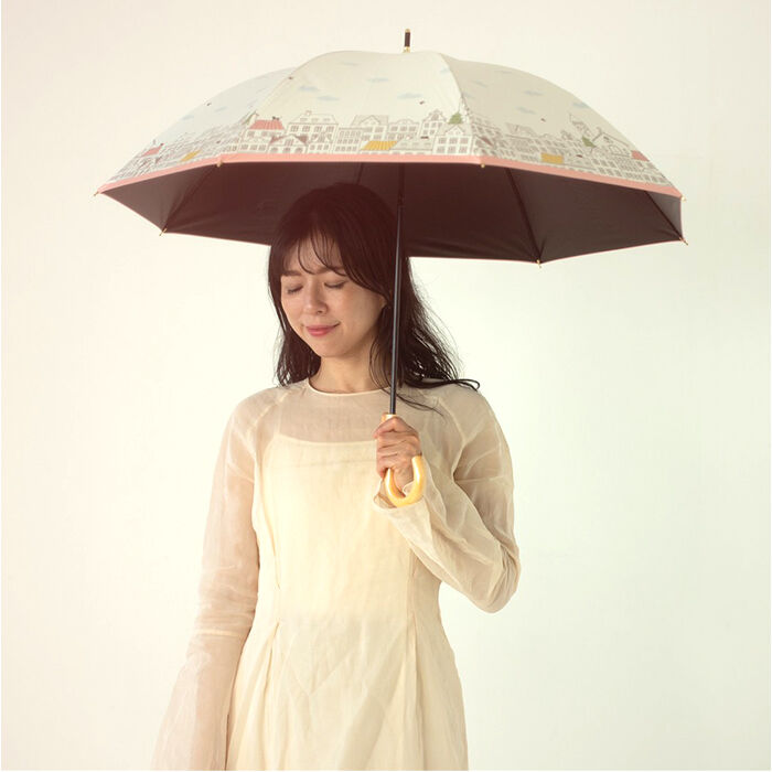 BACKYARD FAMILY「傘 レディース 大人 通販 長傘 50cm 晴雨兼用 かさ カサ 雨傘 日傘 晴雨兼用傘」|傘|