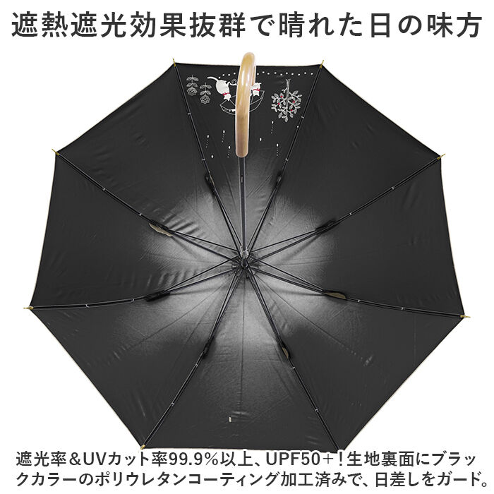 BACKYARD FAMILY「傘 レディース 大人 通販 長傘 50cm 晴雨兼用 かさ カサ 雨傘 日傘 晴雨兼用傘」|傘|