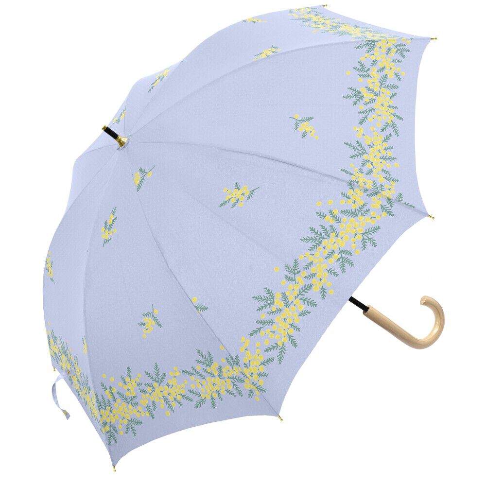 BACKYARD FAMILY「傘 レディース 大人 通販 長傘 50cm 晴雨兼用 かさ カサ 雨傘 日傘 晴雨兼用傘」|傘|ブルー4