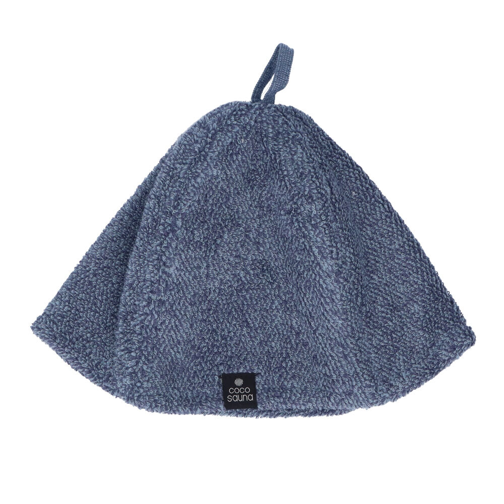 BACKYARD FAMILY「ココチエナ サウナハット タオル 通販 cocochiena サウナキャップ サウナ ハット 帽子」|その他|ブルー2