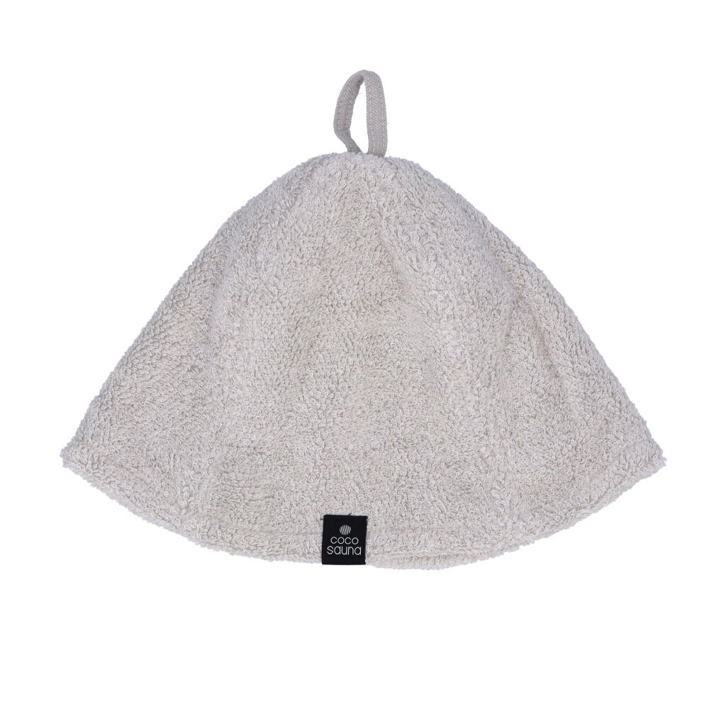 BACKYARD FAMILY「ココチエナ サウナハット タオル 通販 cocochiena サウナキャップ サウナ ハット 帽子」|その他|グレー1