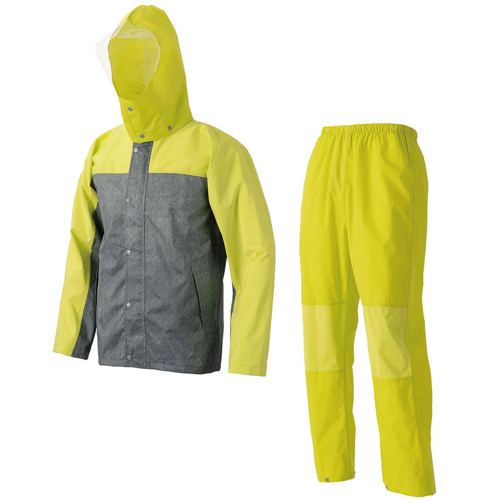 BACKYARD FAMILY「レインコート メンズ 上下セット 通販 レインスーツ レインウェア レイン コート 上下 カッパ」|その他|グリーン1