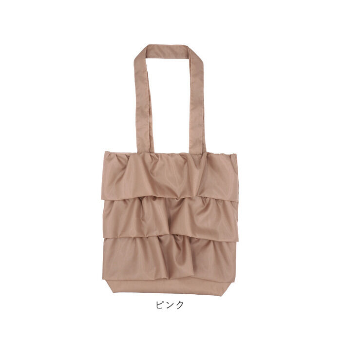 BACKYARD FAMILY「トートバッグ フリル A4 通販 レディース かわいい バッグ バック フリルバッグ かばん」|トートバッグ|