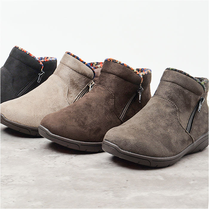 BACKYARD FAMILY「パンジー ブーツ pansy PS1483 通販 ショートブーツ 婦人靴 レディース シューズ」|ショートブーツ|