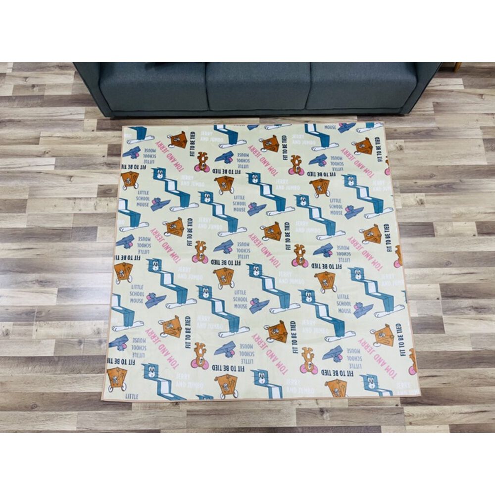 BACKYARD FAMILY「ラグマット キャラクター 通販 ラグ カーペット マット ルームマット デスクマット 2畳 2帖」|その他|ベージュ2