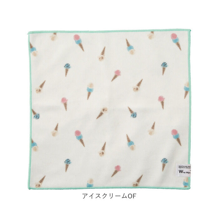 Wpc.「くっつく クロス 通販 タオルハンカチ ミニタオル ハンドタオル タオル ハンカチ 吸水クロス」|ハンカチ|