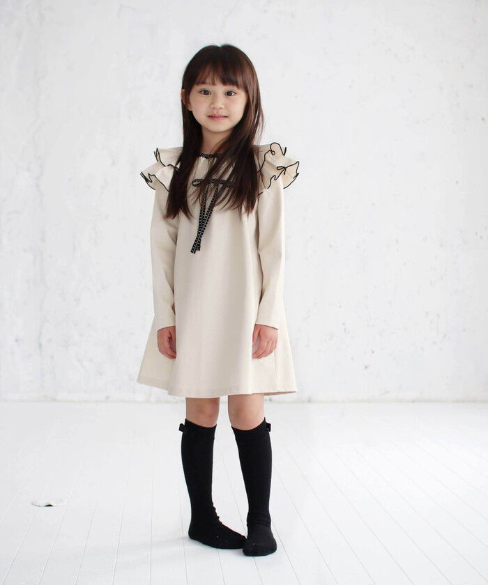 BACKYARD FAMILY「キッズ ワンピース 女の子 長袖 通販 キッズワンピース 42122102 長袖ワンピース 冬」|その他|