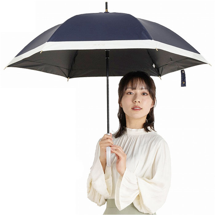 BACKYARD FAMILY「晴雨兼用傘 長傘 レディース 55cm 通販 雨傘 日傘 晴雨兼用 スリム 傘 55センチ かさ」|傘|