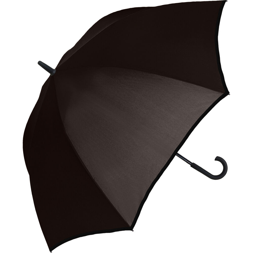 BACKYARD FAMILY「傘 メンズ 長傘 丈夫 通販 ジャンプ傘 耐風傘 雨傘 かさ カサ 耐風 Aジャンプ」|傘|ブラック1