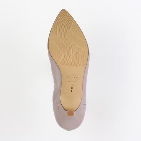 銀座かねまつ「LSBF2111SHPGRE 【防水】【本革】アクアベルスレンダーパンプス」|パンプス|