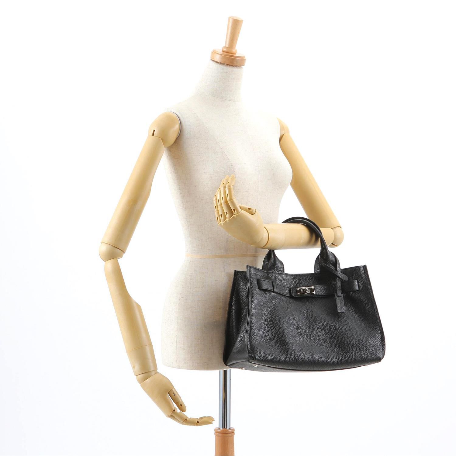 銀座かねまつ「RM23505PS1 【本革】ターンロック付き2WAYショルダーバッグ」|ショルダー・メッセンジャー|