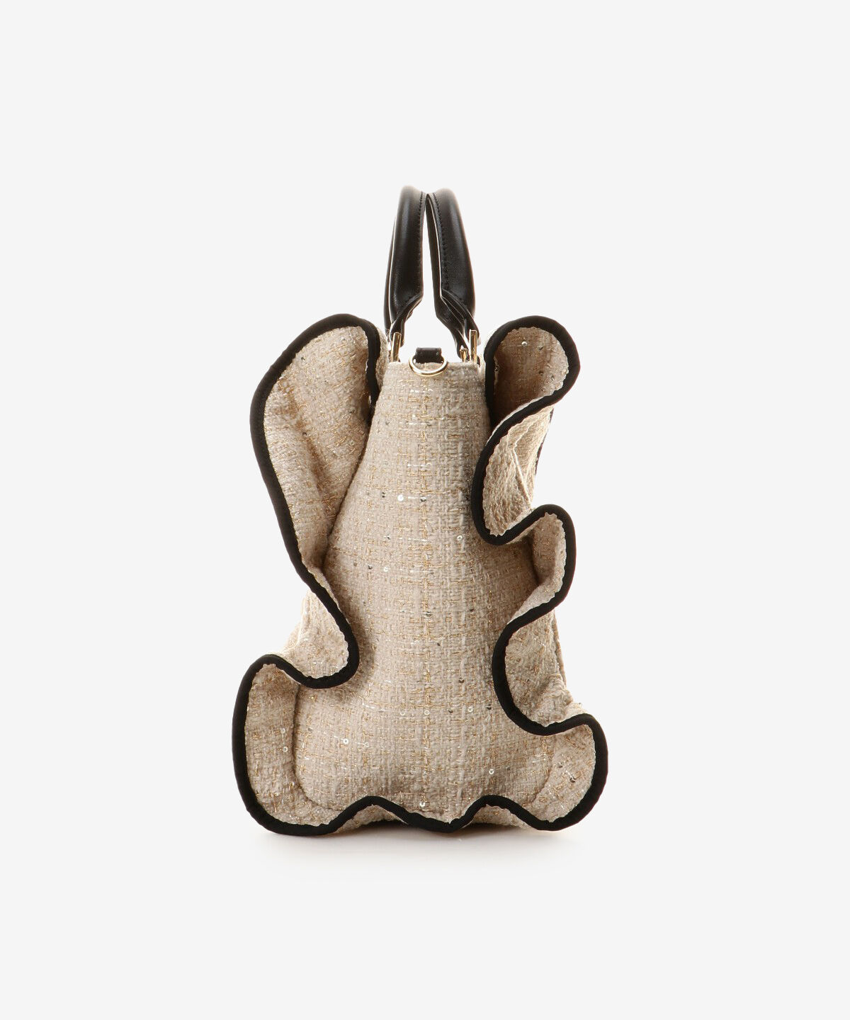 Samantha Vega「ツイードフリルトート(大)」|ハンドバッグ|