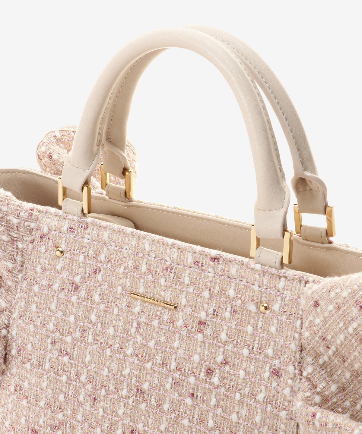 Samantha Vega「ツイードフリルトート(大)」|ハンドバッグ|