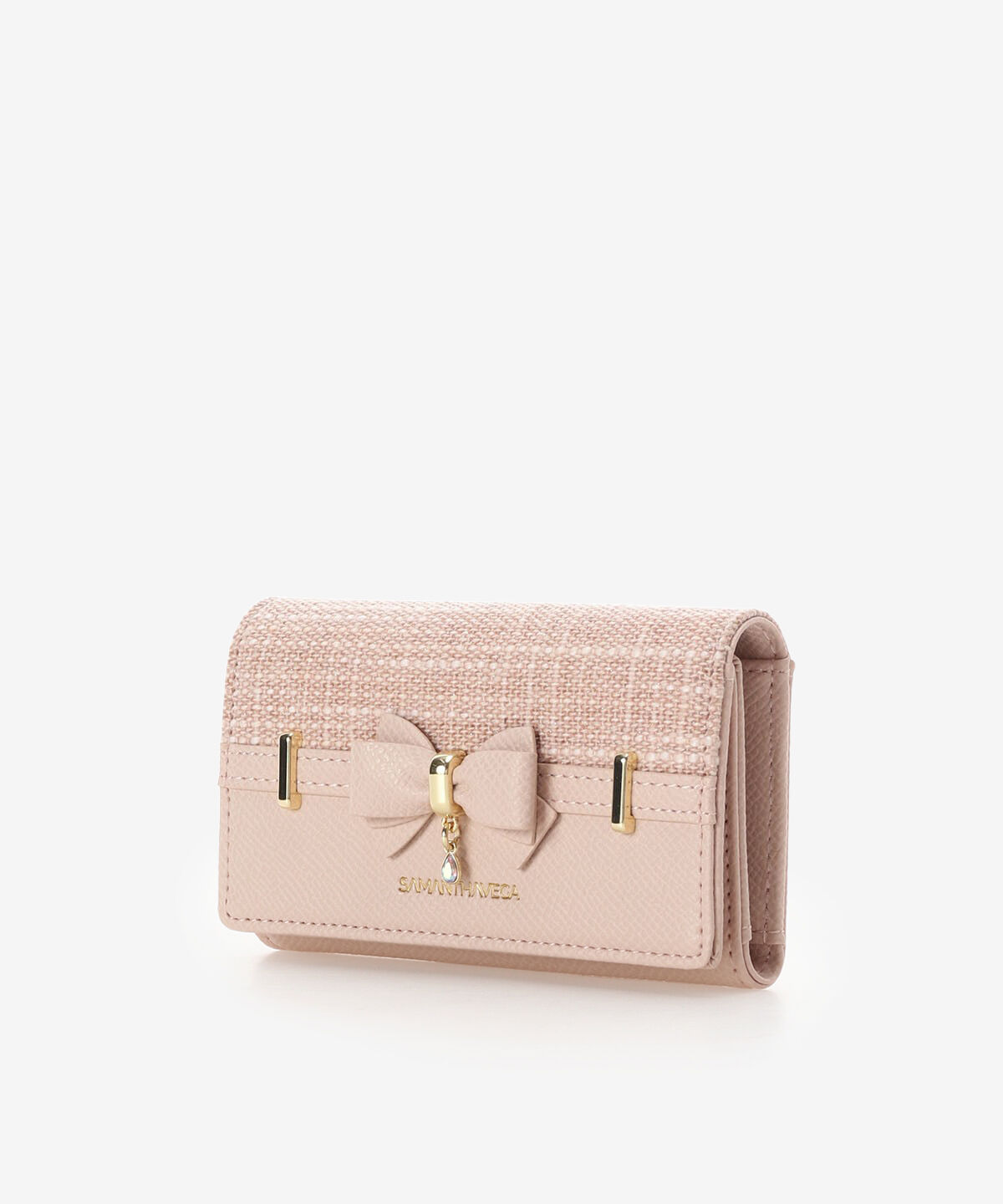 Samantha Vega「マテリアルアクセントリボンキーケース」|キーケース|