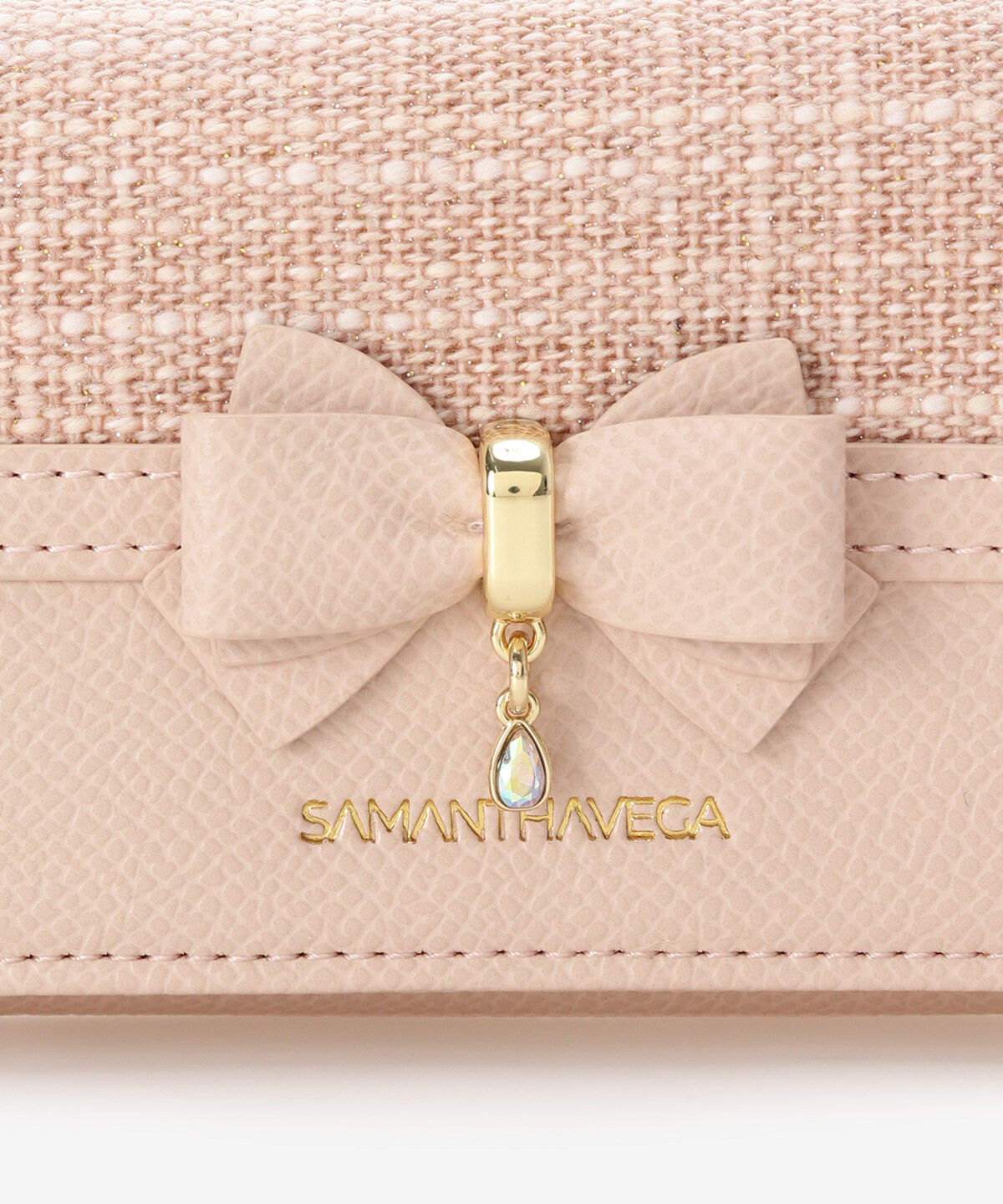Samantha Vega「マテリアルアクセントリボンキーケース」|キーケース|