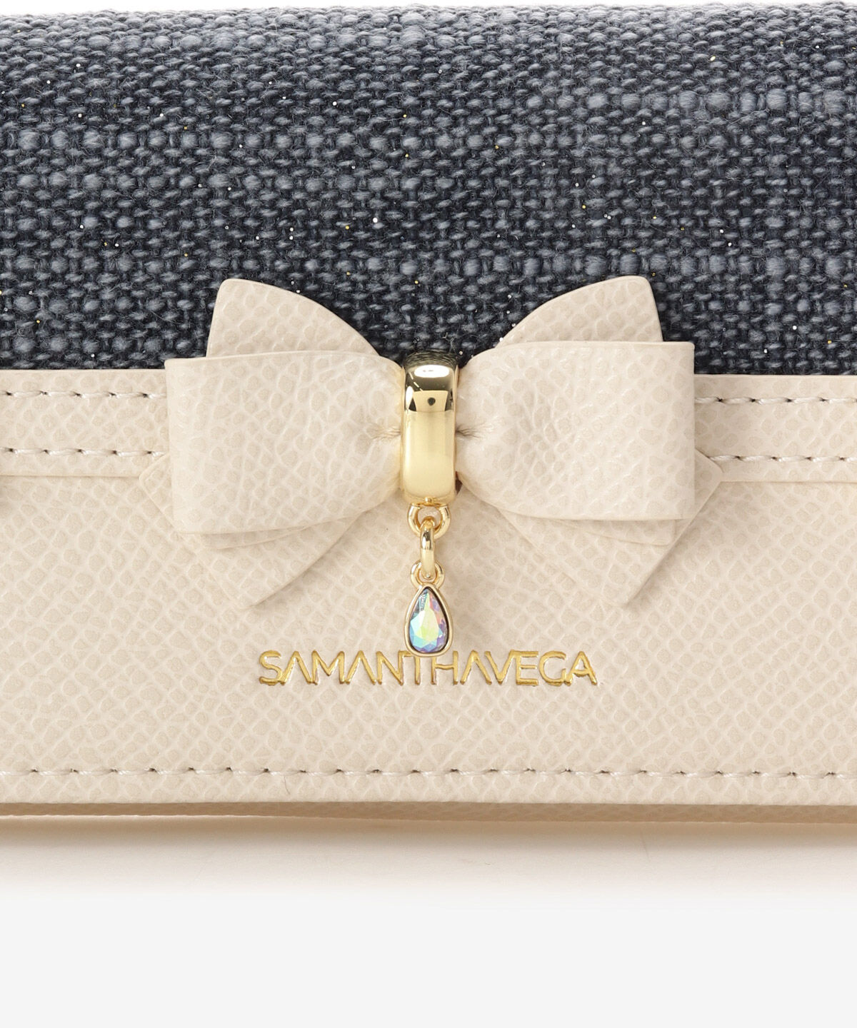 Samantha Vega「マテリアルアクセントリボンキーケース」|キーケース|