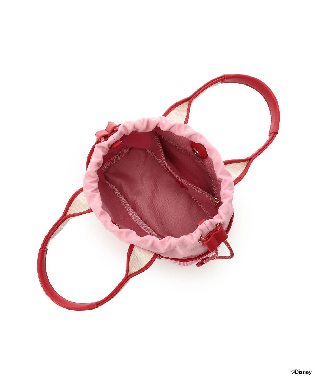 Samantha Vega「「ミッキーマウス＆フレンズ」ロゴテープハンドバッグ（ミニーマウス）」|ハンドバッグ|