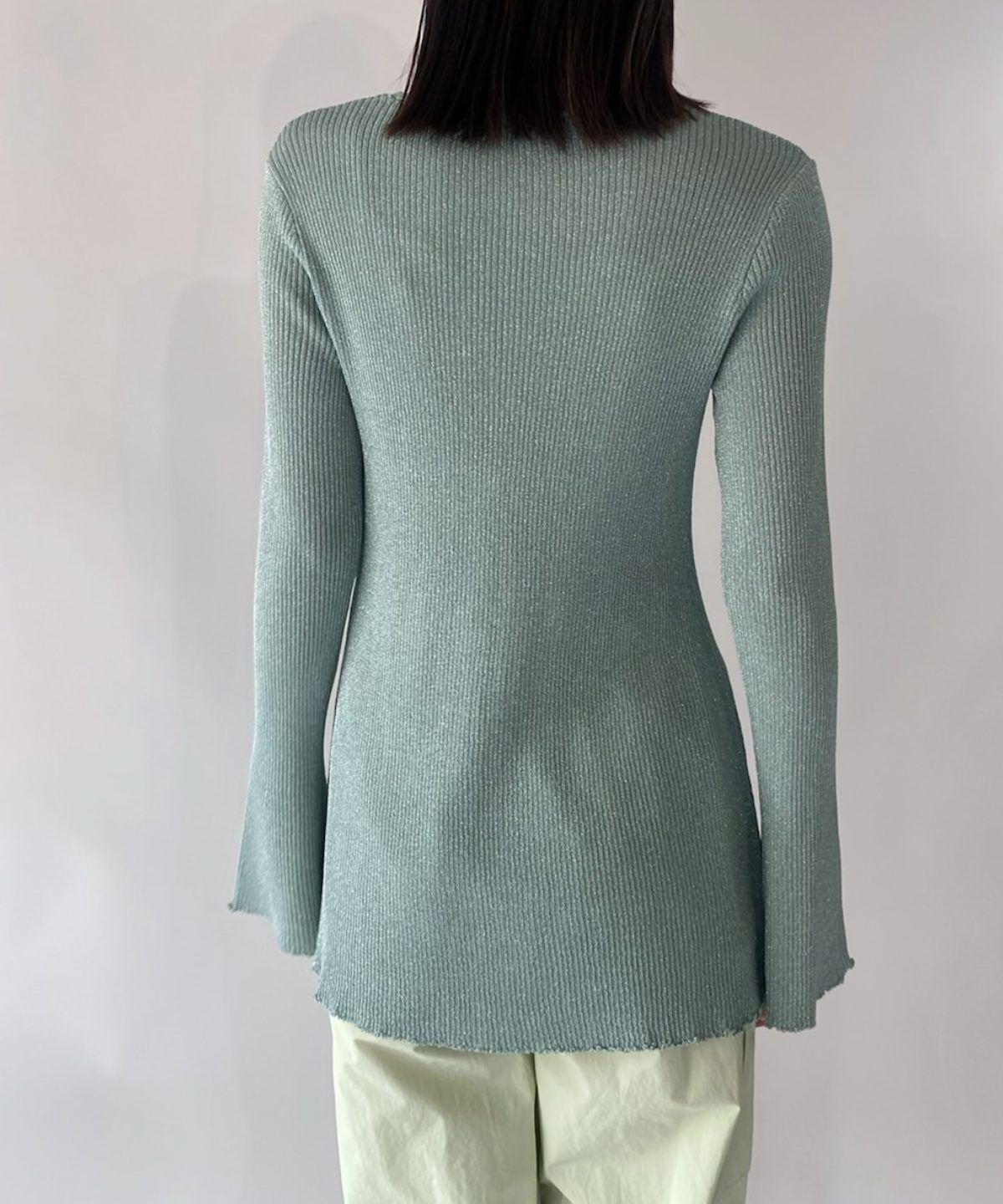 REDYAZEL「ラメシアーニットカーディガン」|カーディガン|