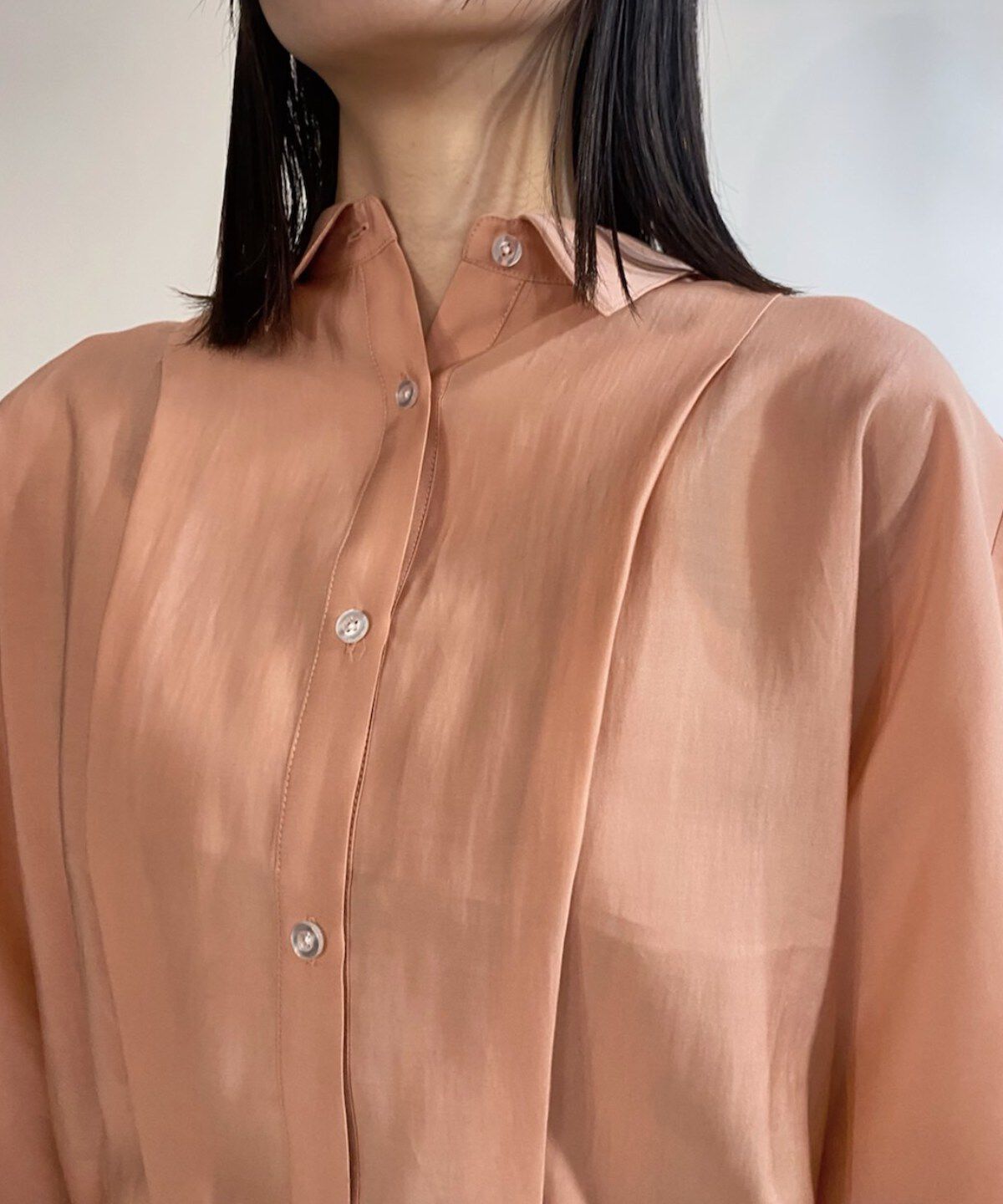 REDYAZEL「シアーバルーンシャツ」|シャツ・ブラウス|