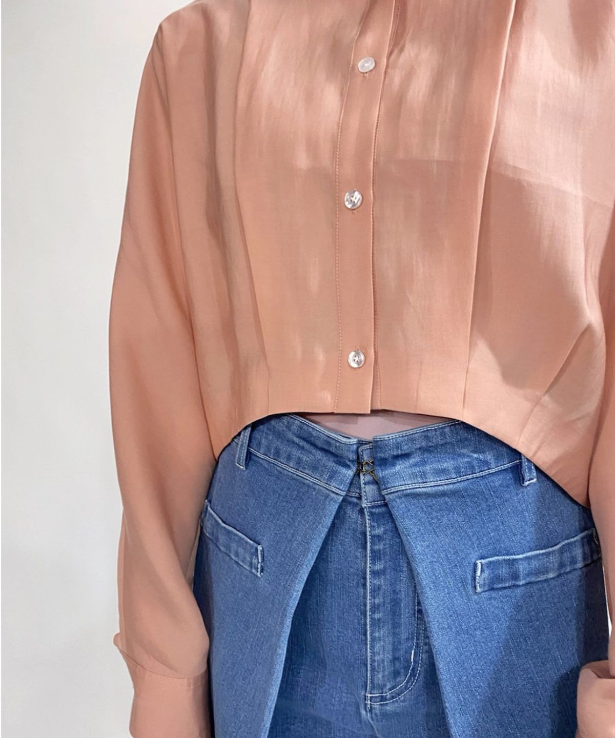 REDYAZEL「シアーバルーンシャツ」|シャツ・ブラウス|