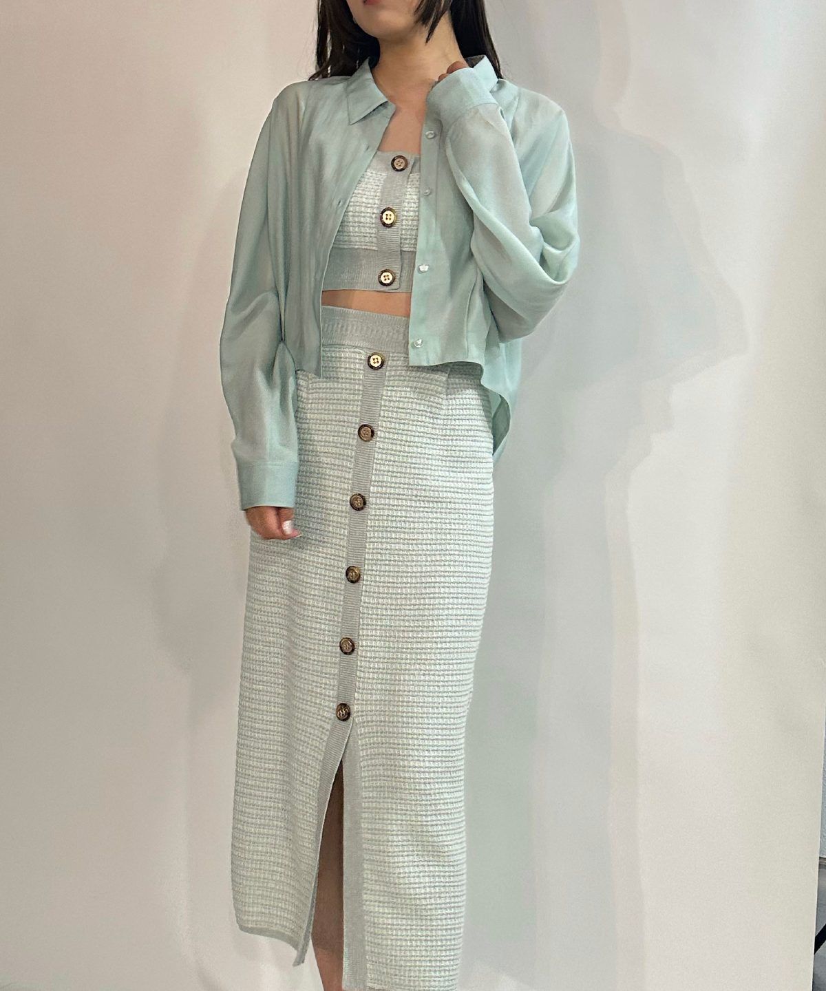 REDYAZEL「シアーバルーンシャツ」|シャツ・ブラウス|