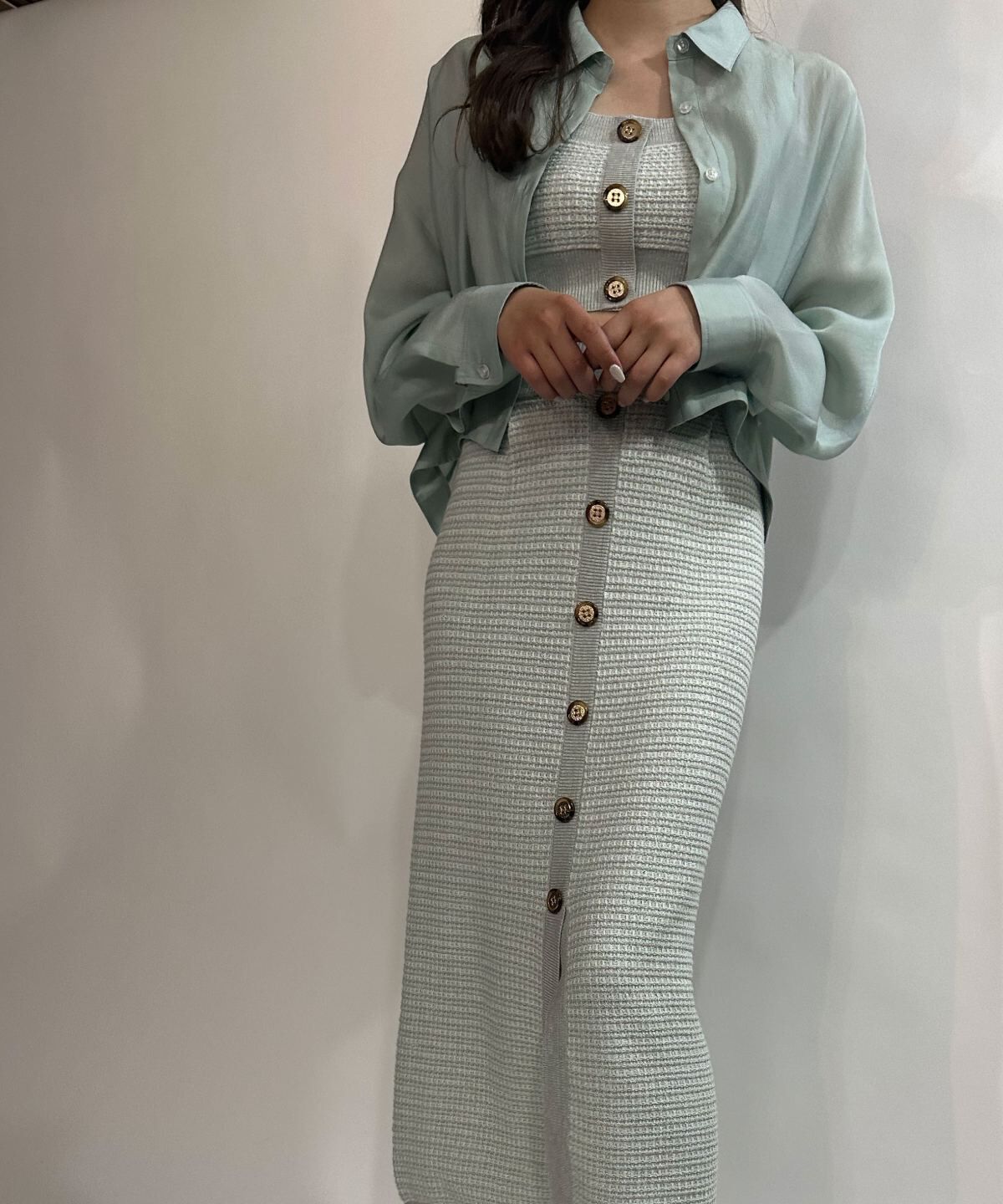 REDYAZEL「シアーバルーンシャツ」|シャツ・ブラウス|