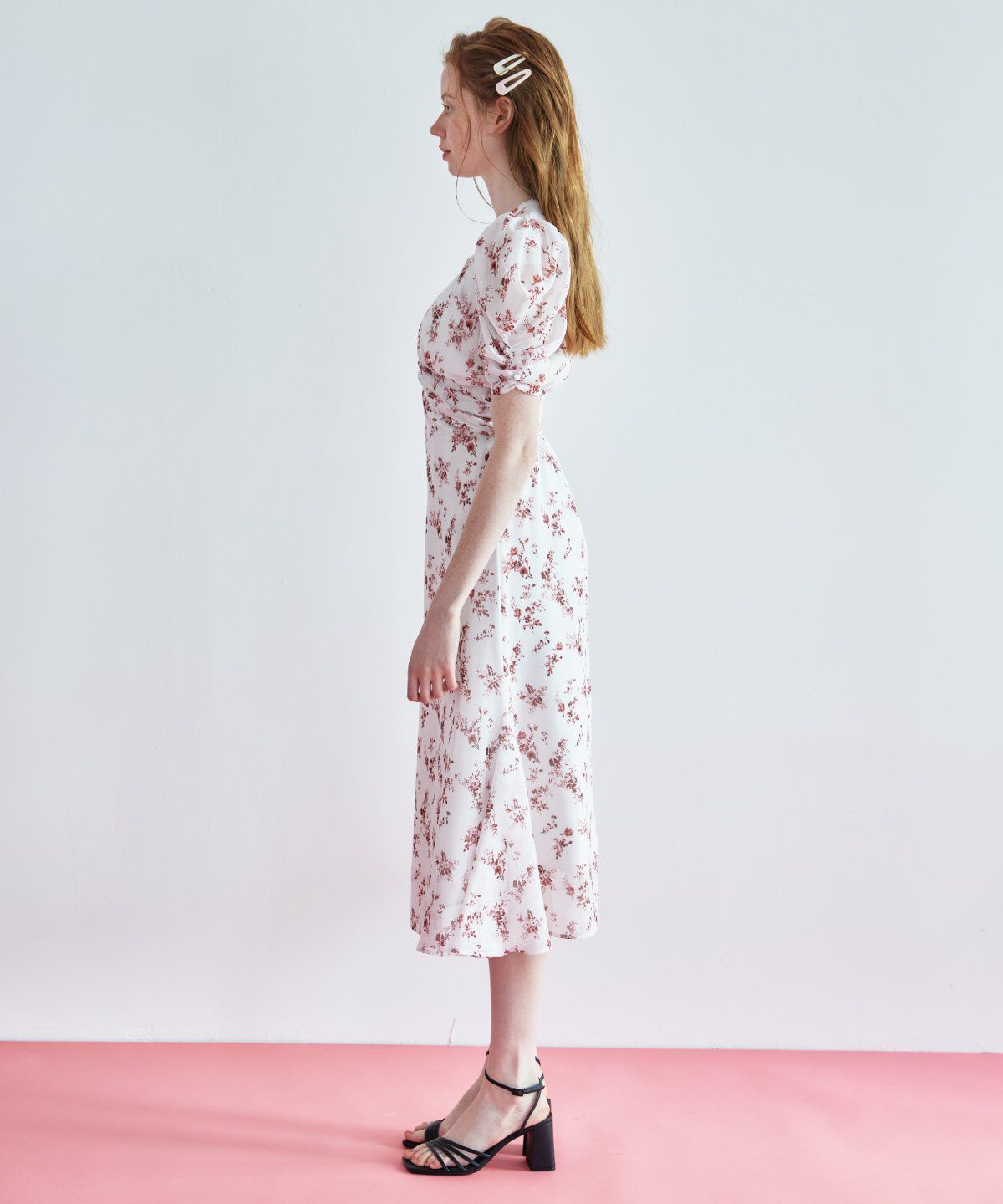 REDYAZEL「フラワープリントワンピース」|ワンピース|