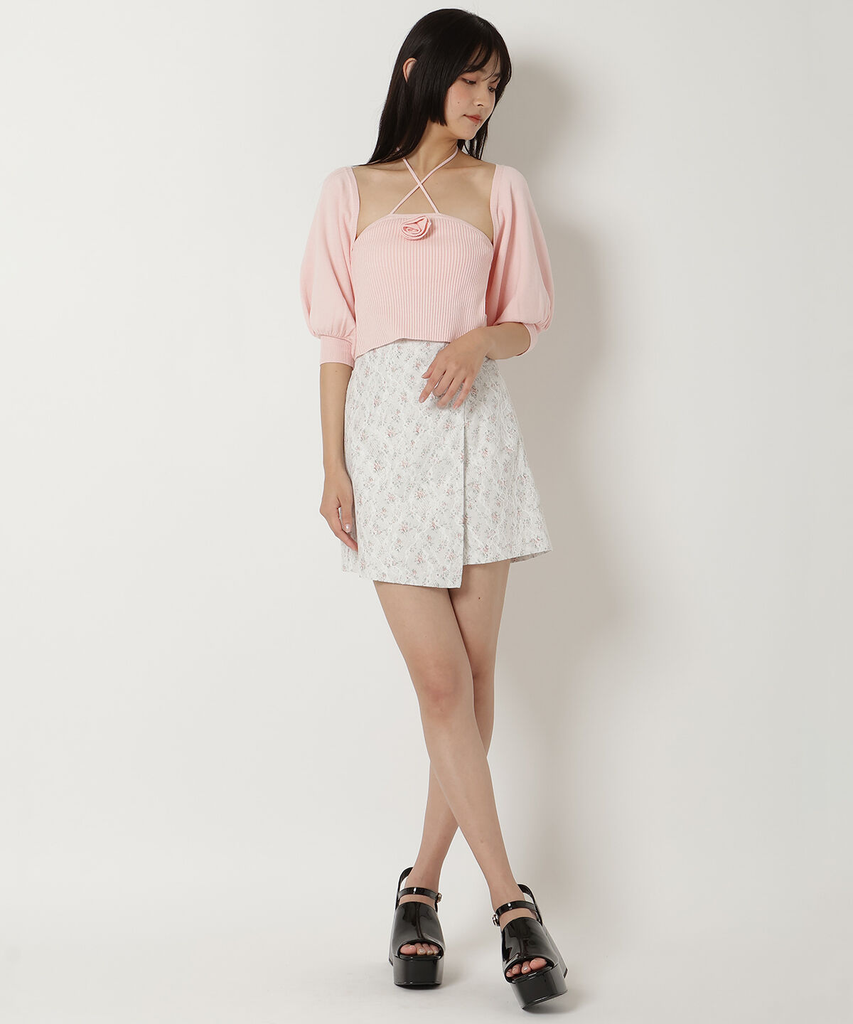 REDYAZEL「ローズベア＆ボレロセット」|カーディガン|