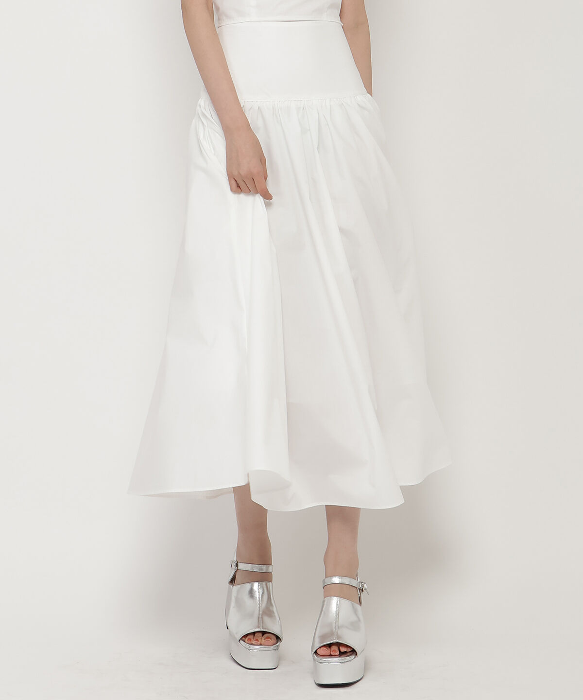 REDYAZEL「ロースイッチングフレアスカート」|フレア|