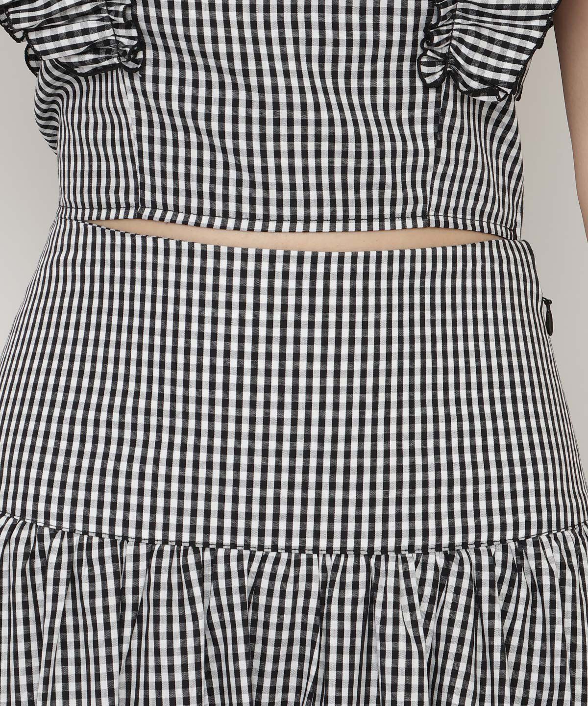 REDYAZEL「ロースイッチングフレアスカート」|フレア|