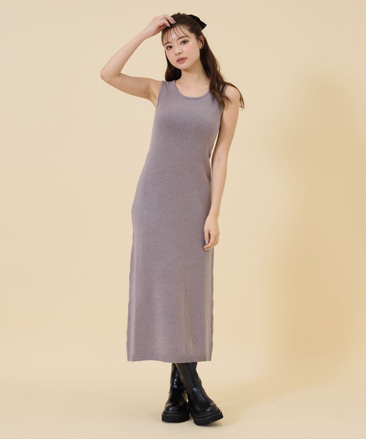 REDYAZEL「ニットワンピース＆ボレロセット」|ワンピース|