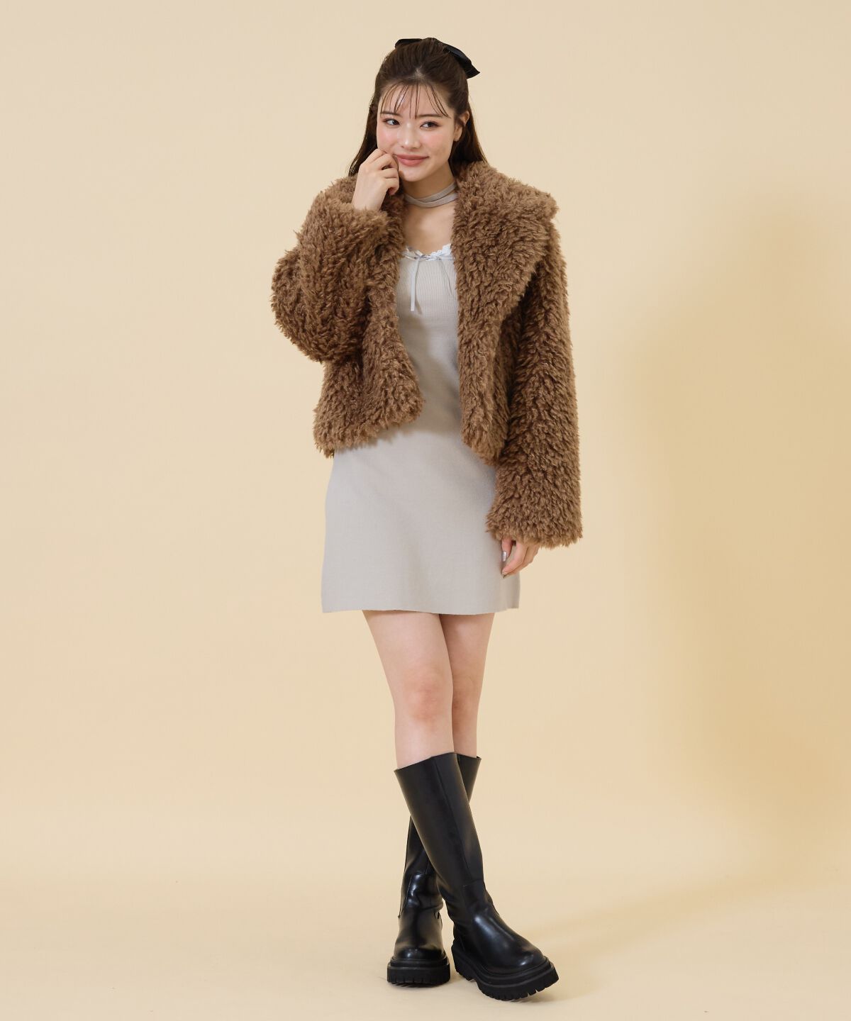 REDYAZEL「プードルファーブルゾン」|その他|