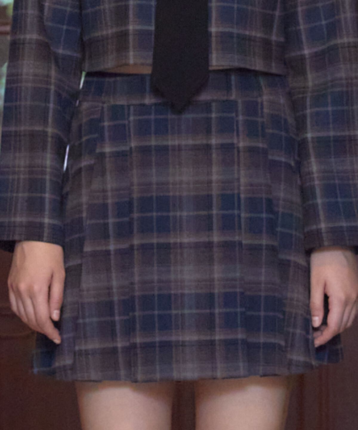 REDYAZEL「チェックプリーツスカショーパン」|キュロット|