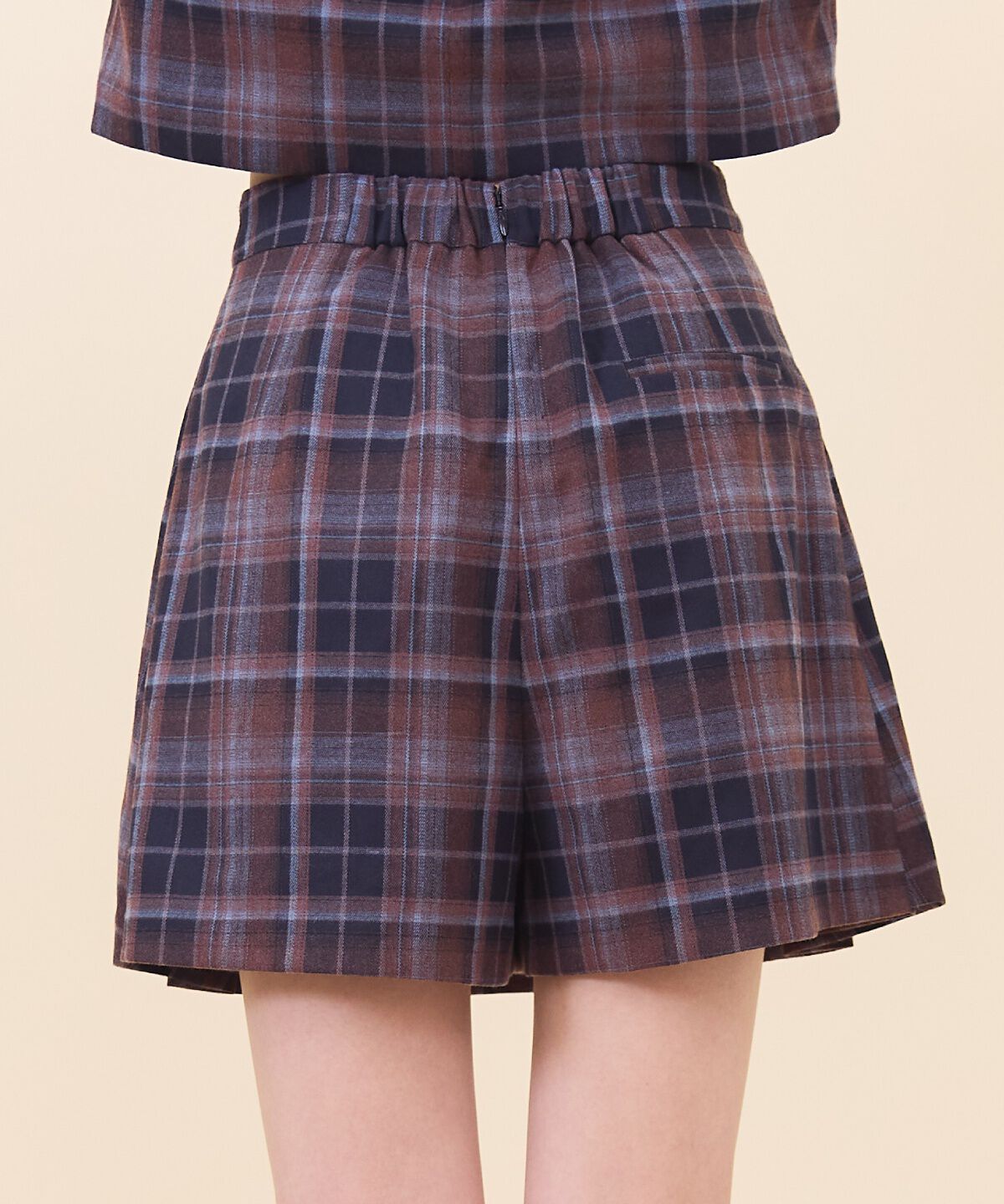 REDYAZEL「チェックプリーツスカショーパン」|キュロット|