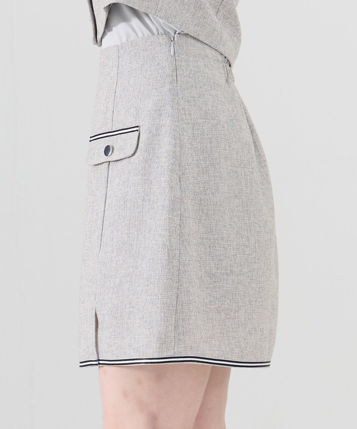 REDYAZEL「サマーツイードカジュアルセットアップ」|ワンピース|