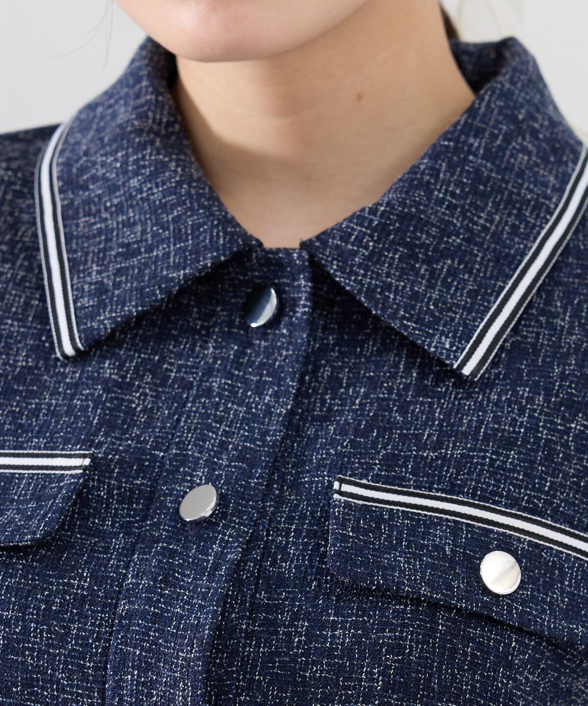 REDYAZEL「サマーツイードカジュアルセットアップ」|ワンピース|