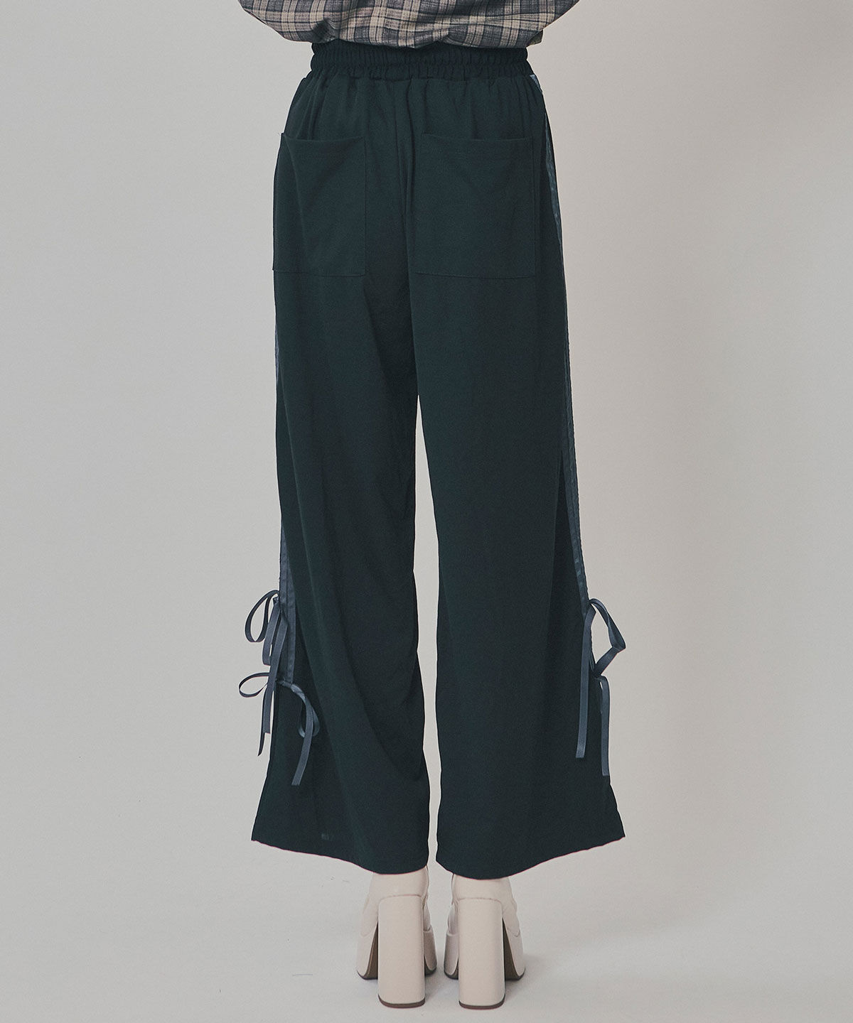 REDYAZEL「ダブルリボンラインイージーパンツ」|その他|