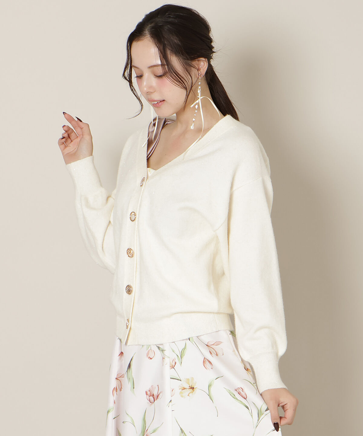 WILLSELECTION「ミドルゲージカーディガン」|カーディガン|