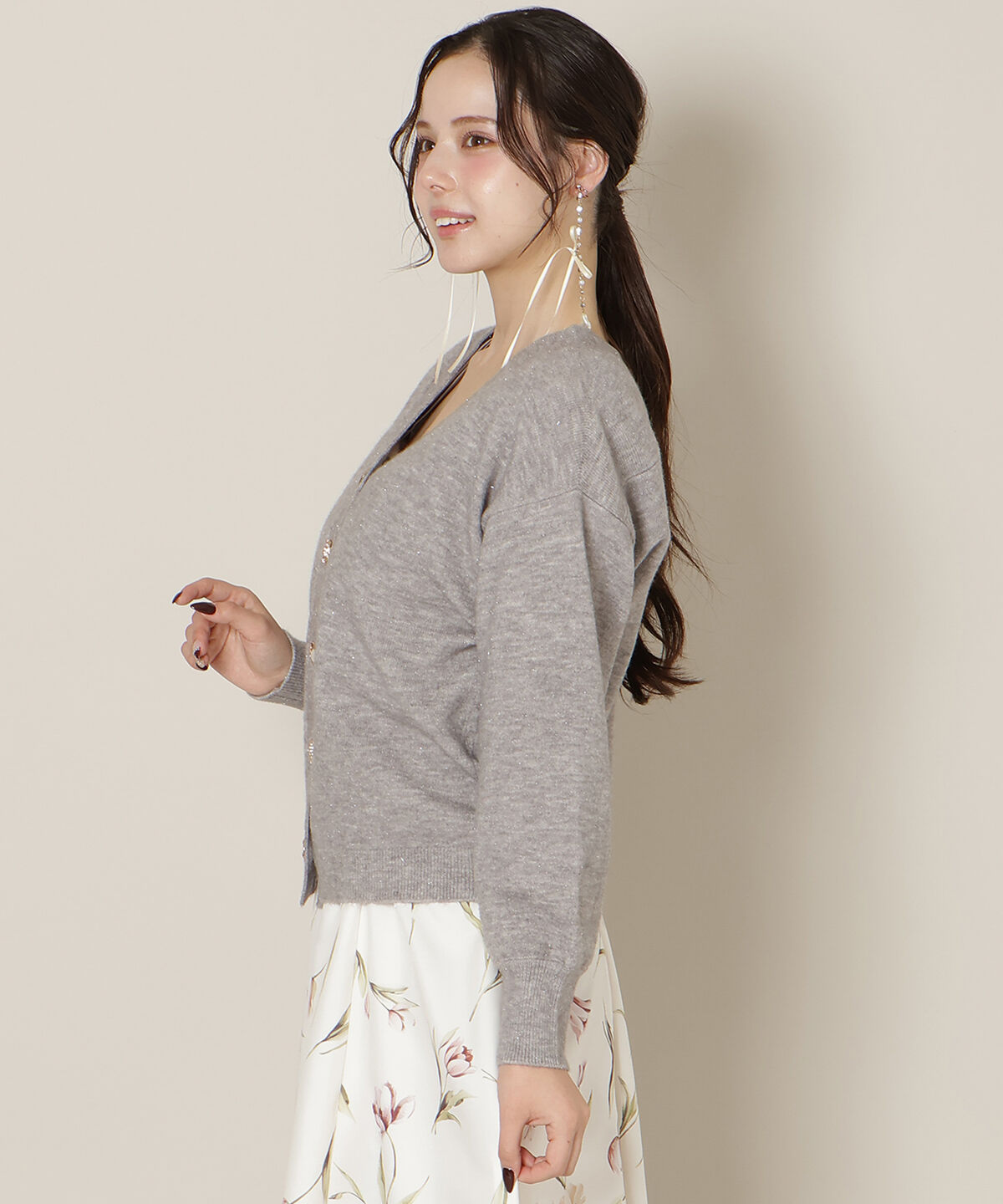 WILLSELECTION「ミドルゲージカーディガン」|カーディガン|