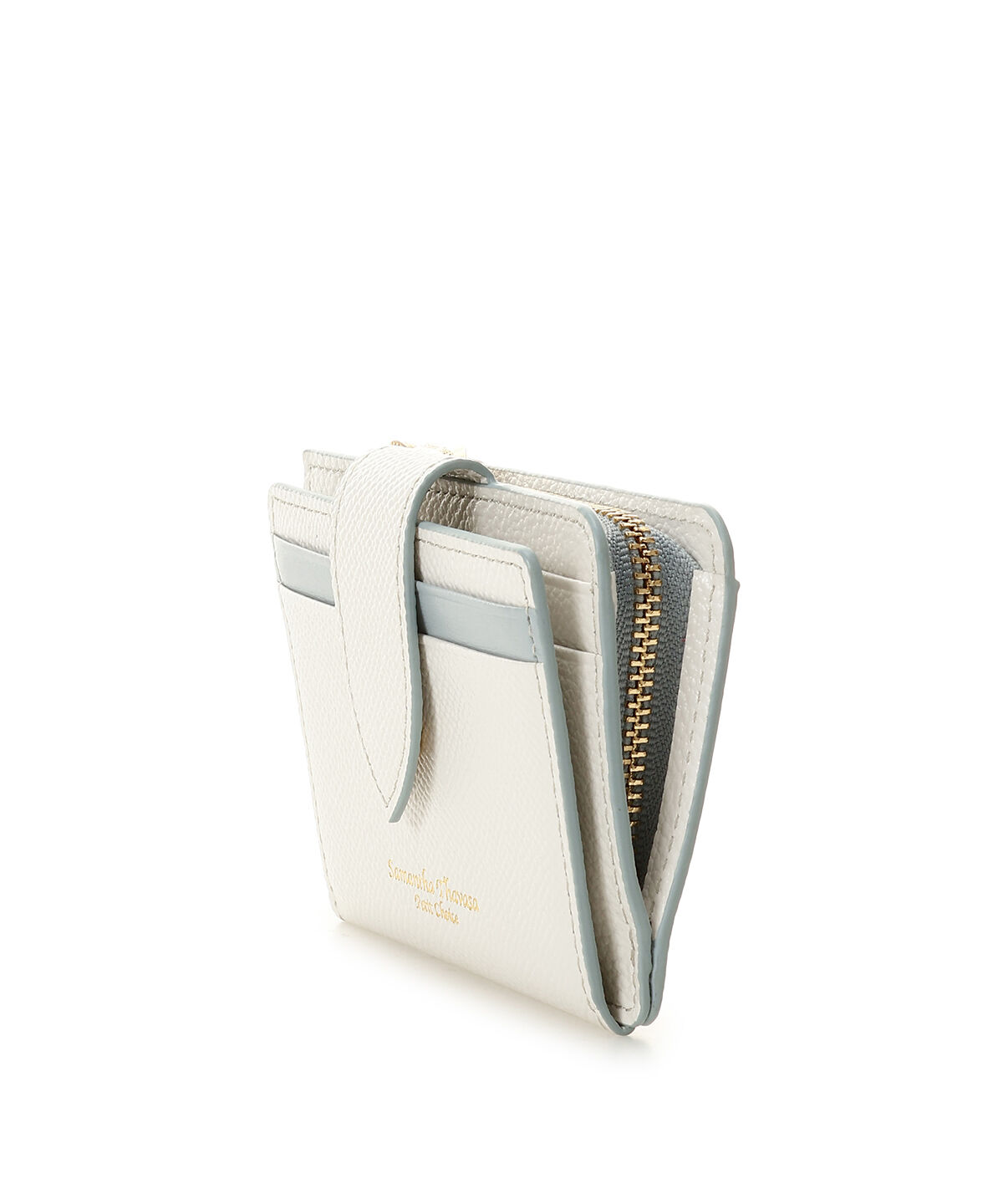 Samantha Thavasa Petit Choice「バイカラーライン マルチパスケース」|コインケース|