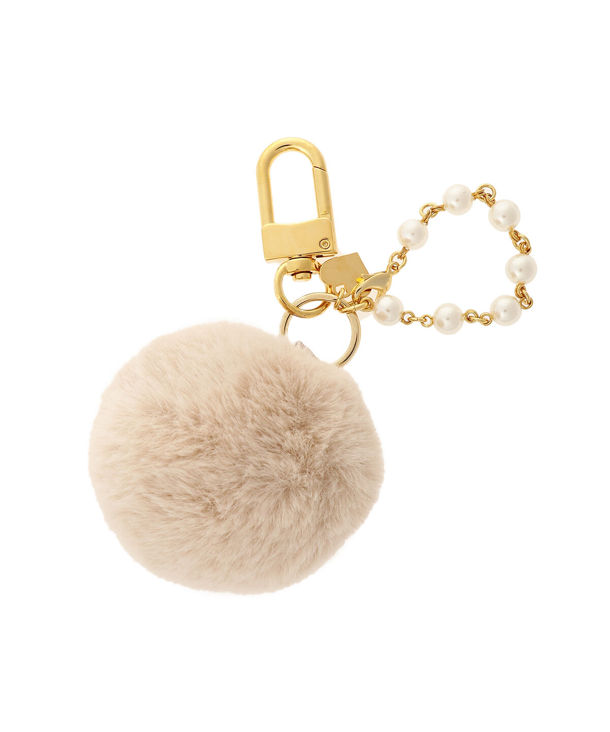 Samantha Thavasa Petit Choice「パールファーバッグチャーム」|チャーム・キーホルダー|