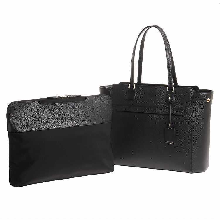 Jewelna Rose「ジュエルナローズ リモハピ トートバッグ A4サイズ PC収納 通勤 リモートワーク 15.6インチ 10771」|トートバッグ|