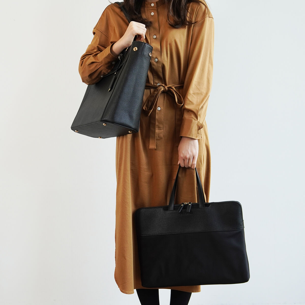 Jewelna Rose「ジュエルナローズ リモハピ トートバッグ A4サイズ PC収納 通勤 リモートワーク 15.6インチ 10771」|トートバッグ|