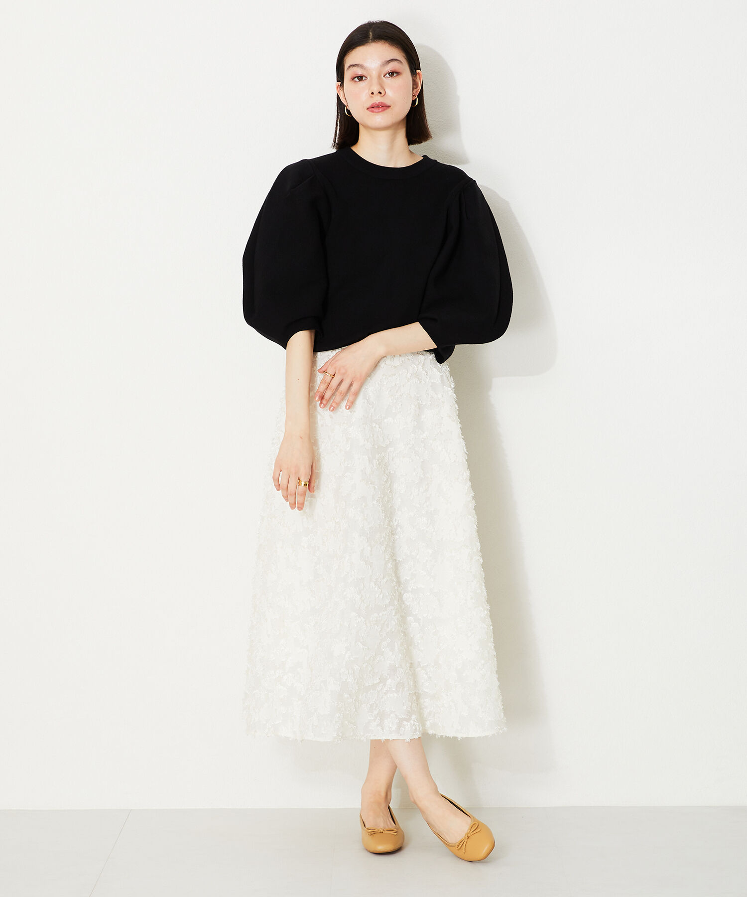 ORiental TRaffic「【跳べるパンプス/シリーズ累計１５０万足突破】 バレエシューズ /R-3208 厚手クッション フラット」|パンプス|