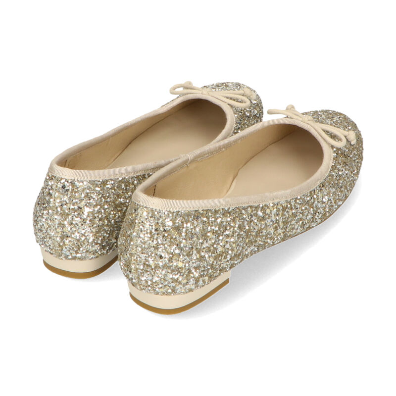 ORiental TRaffic「グリッターバレエシューズ/31125」|パンプス|
