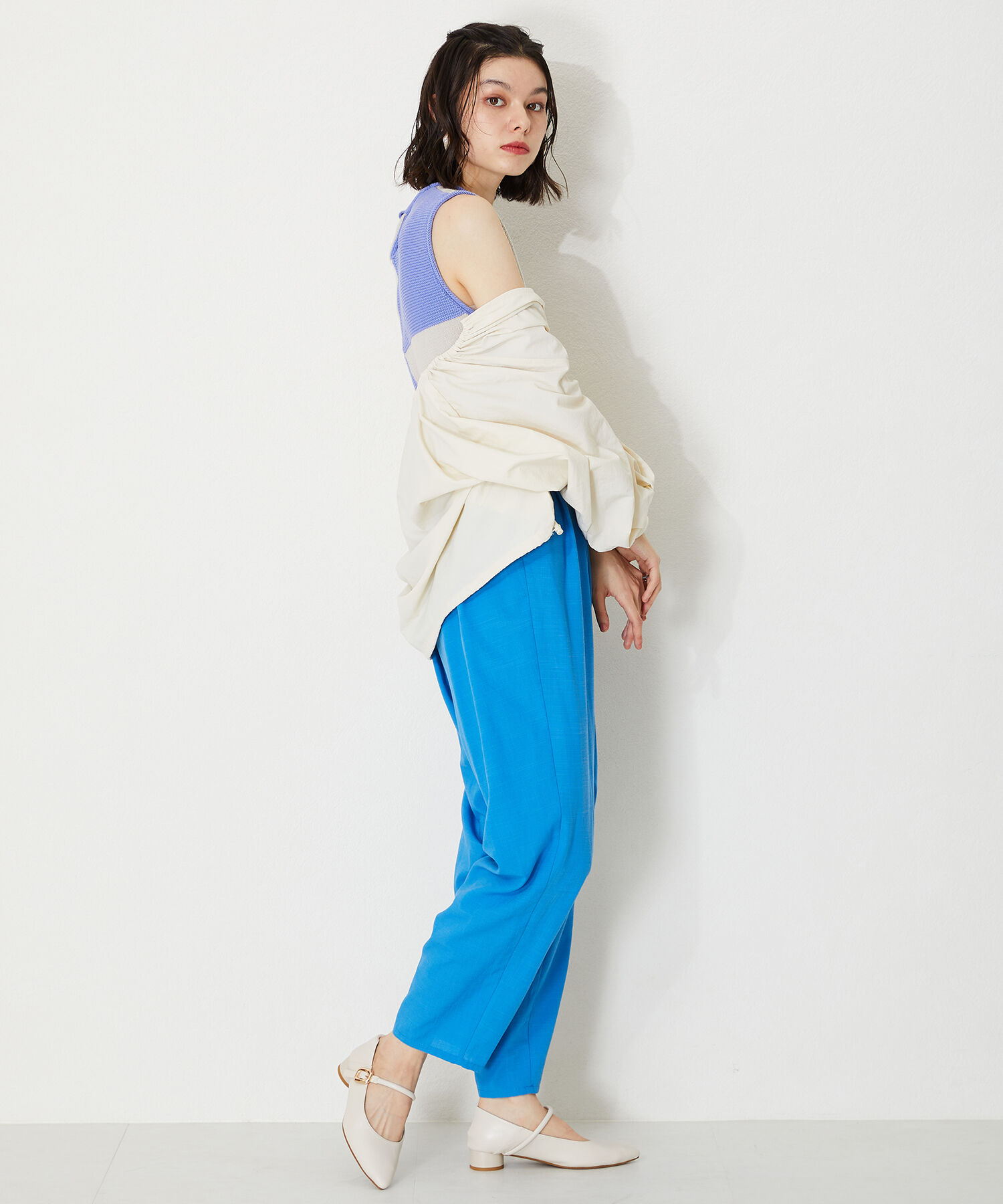 WA Oriental TRaffic「ポインテッドトゥストラップバブーシュ/42110 パンプス 人気 トレンド 売れてる」|パンプス|